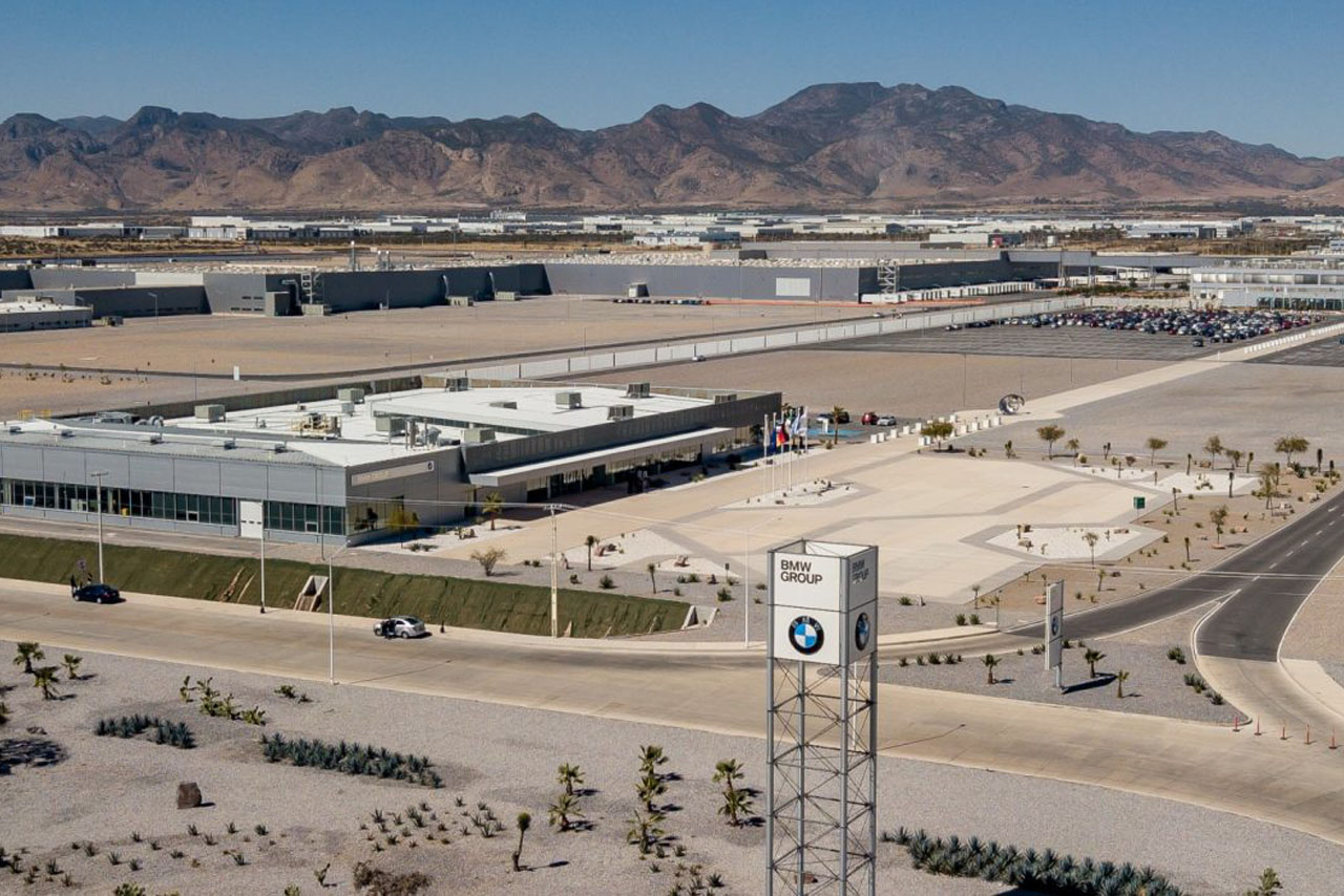 Aereal view of the BMW Group Plant San Luis Potosi
