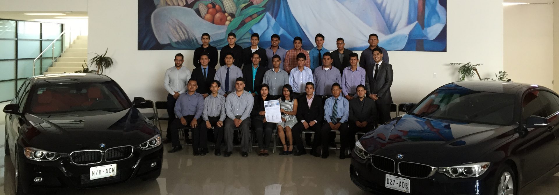 Día de la Familia BMW SLP con aprendices y familiares de empleados.