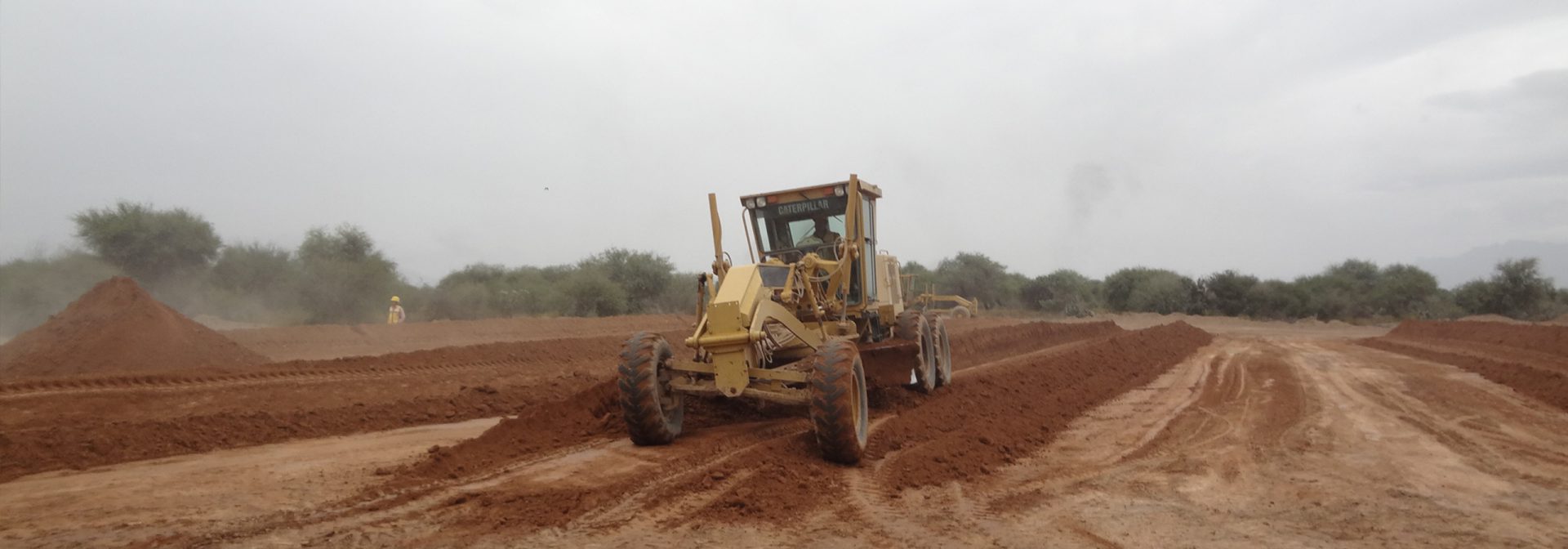 Inicio de actividades de preparación en el sitio.
