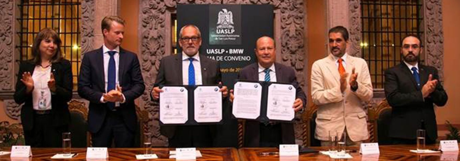 Firma de Convenio de Colaboración con la Universidad Autónoma de San Luis Potosí. 