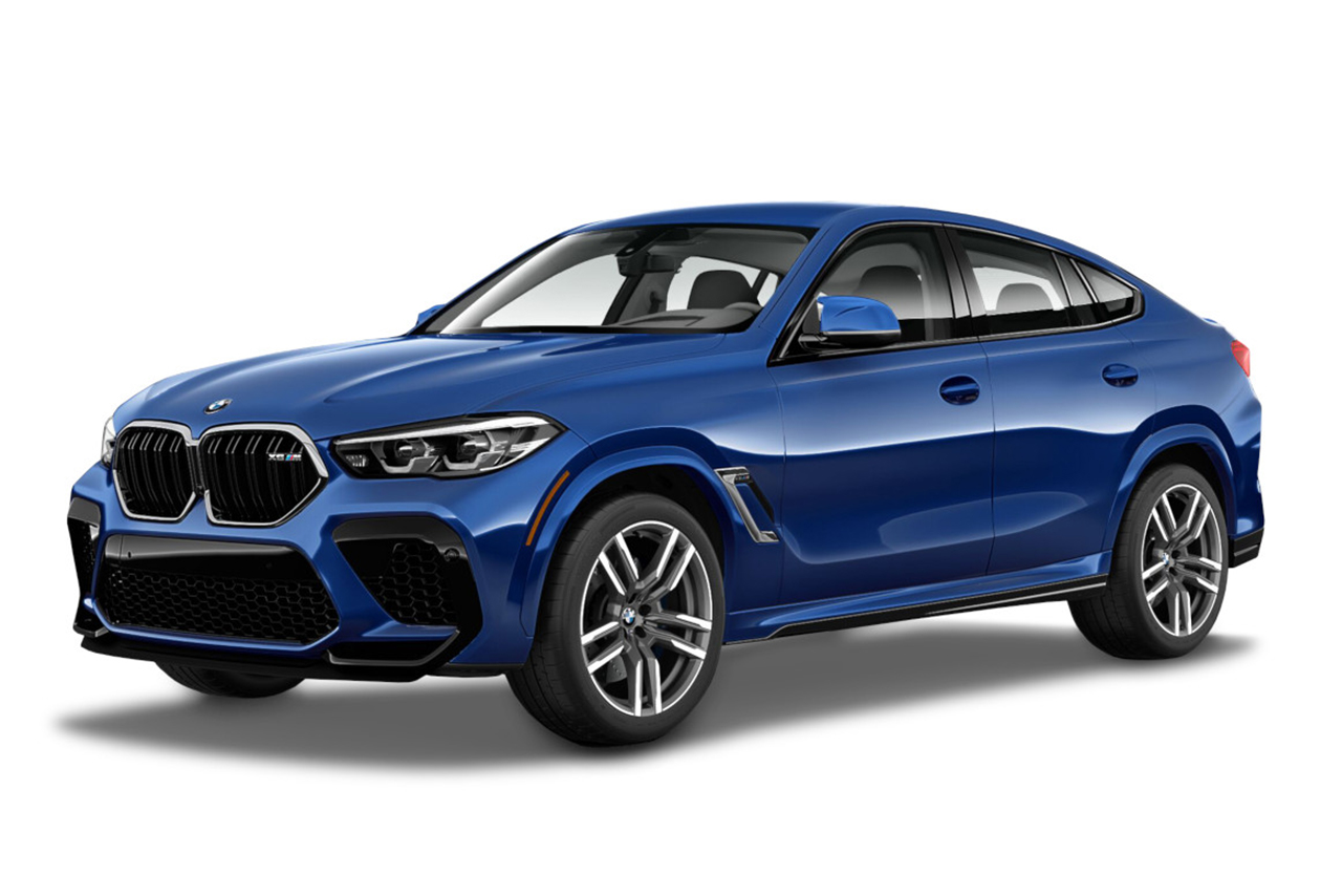 BMW X6 M Marina Bay Blue Metallic. 