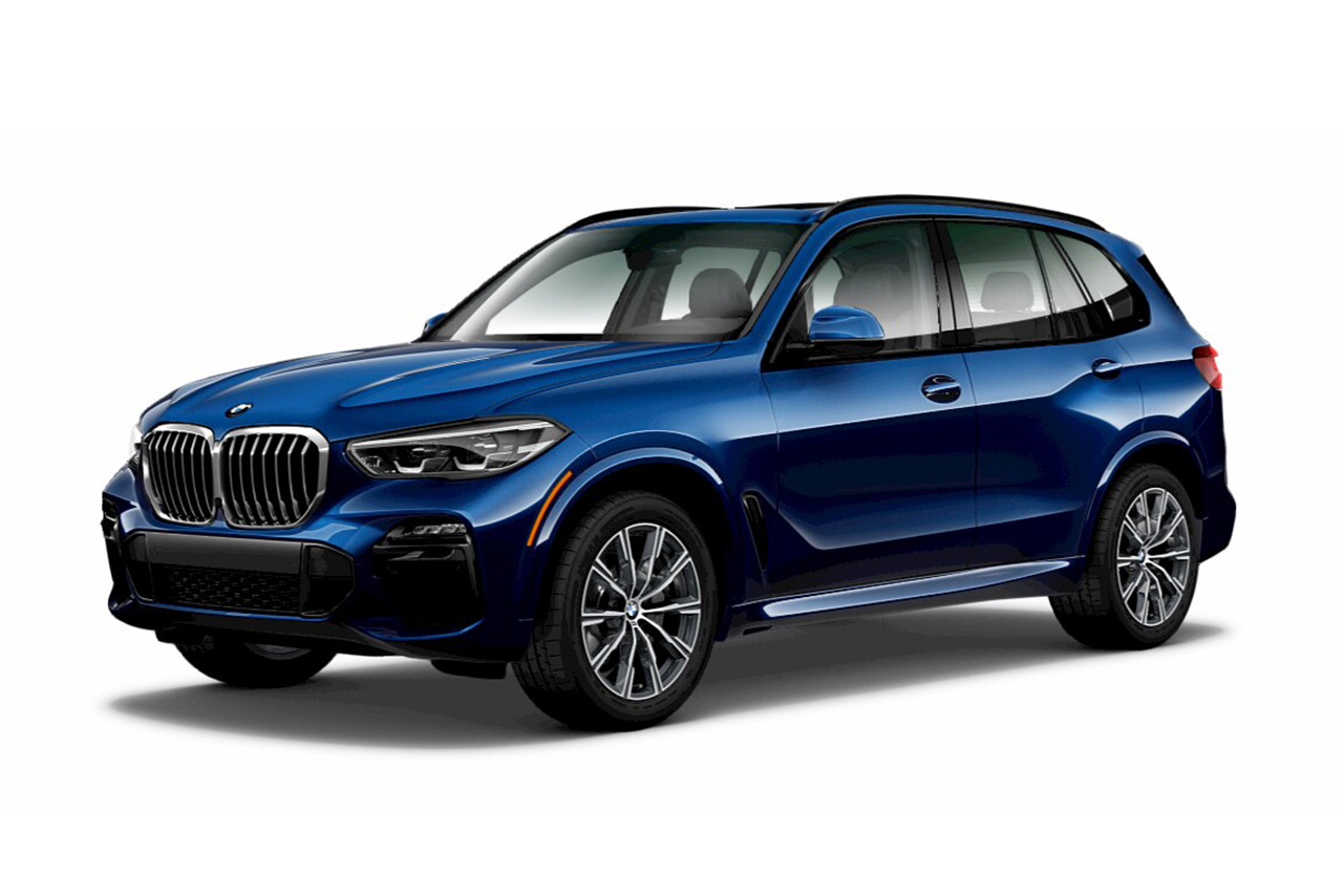 BMW X5 xDrive 50i Tanzanite Blue II Metallic. 