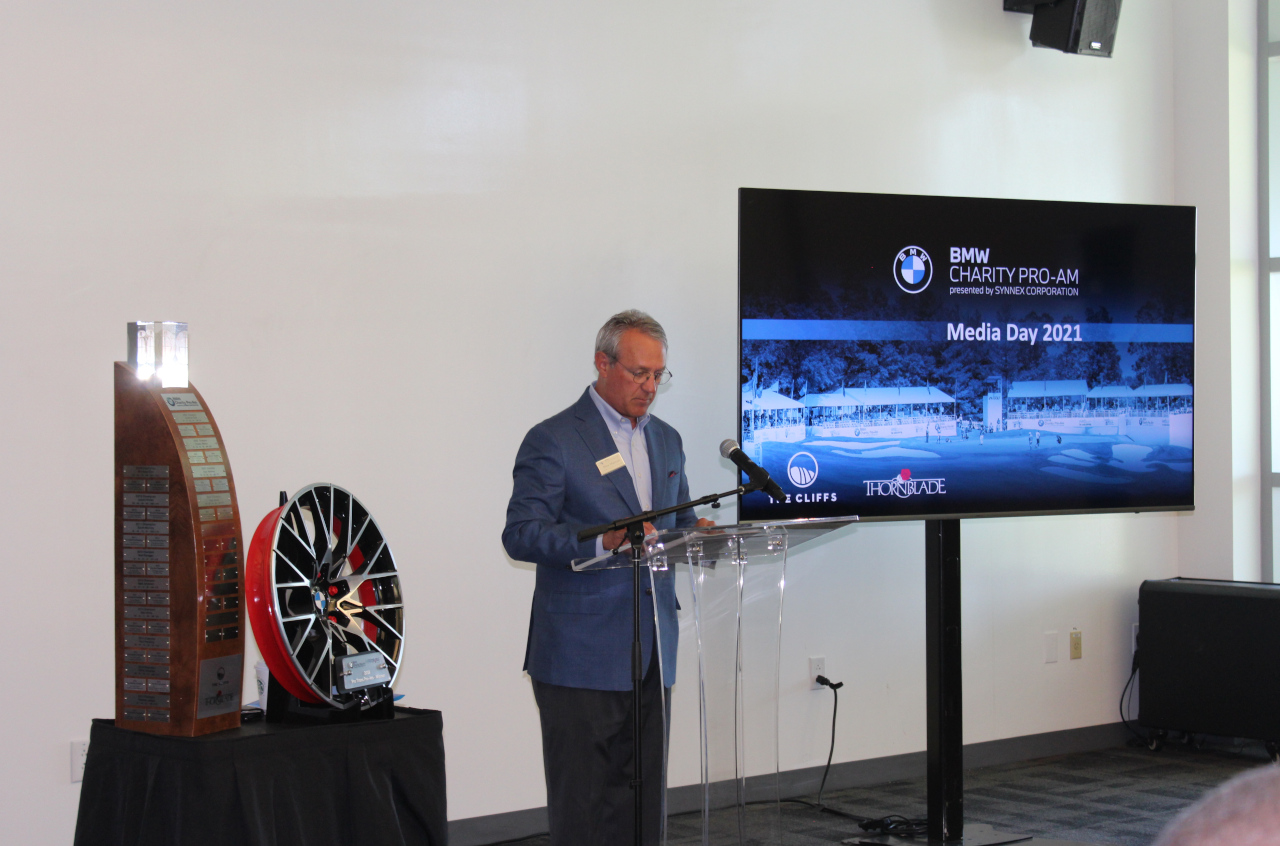 Media Day announcement of celebrity lineup. 