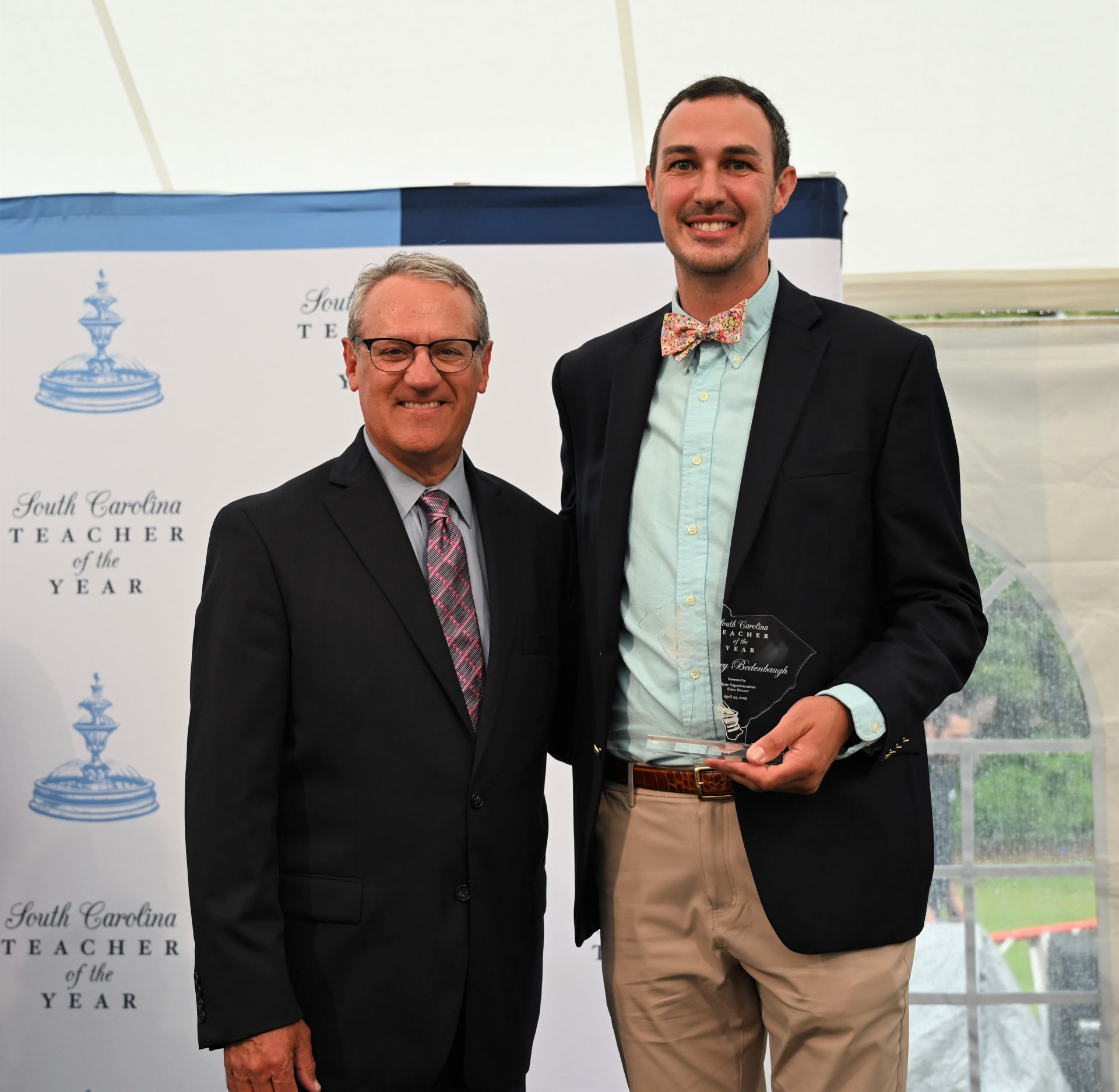 SC Teacher of the Year- Corey Bedenbaugh 