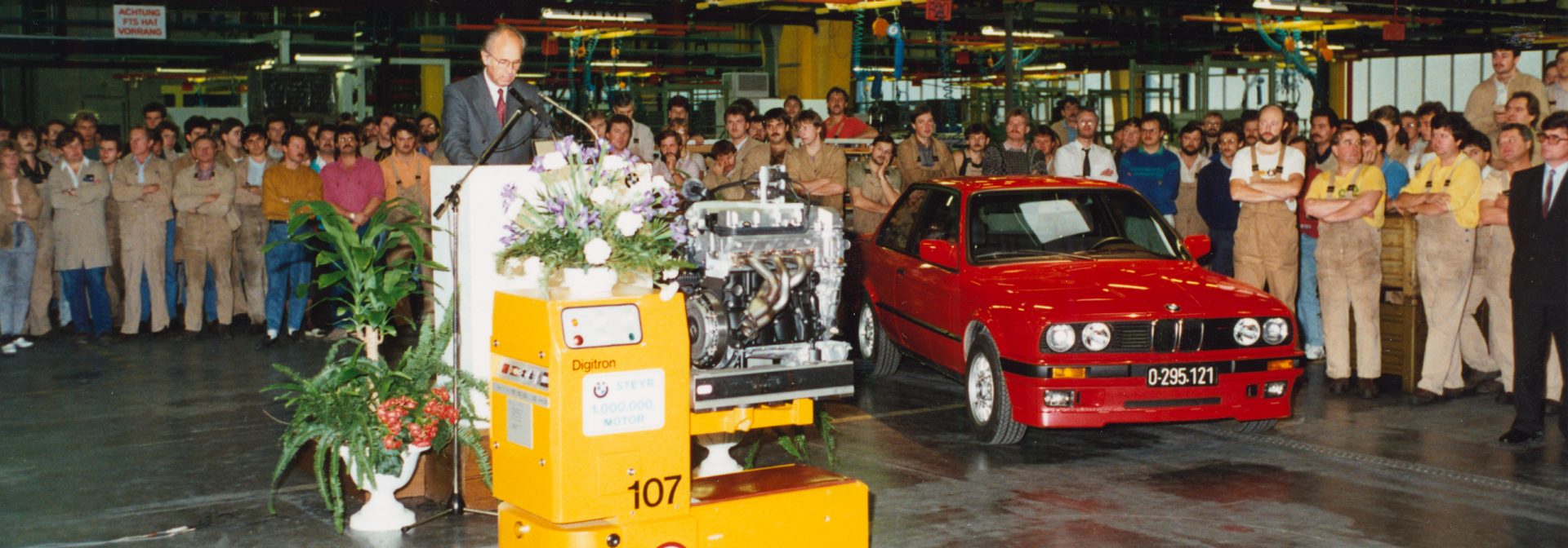 Feier zum einmillionsten produzierten Motor im BMW Group Werk Steyr.