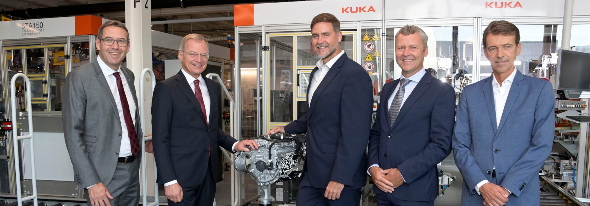 Baustart der neuen Produktionshalle