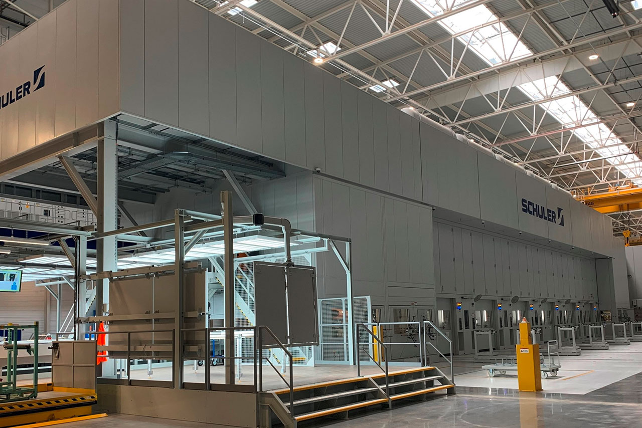  Exterior view of the Press Shop One: PGA in Swindon