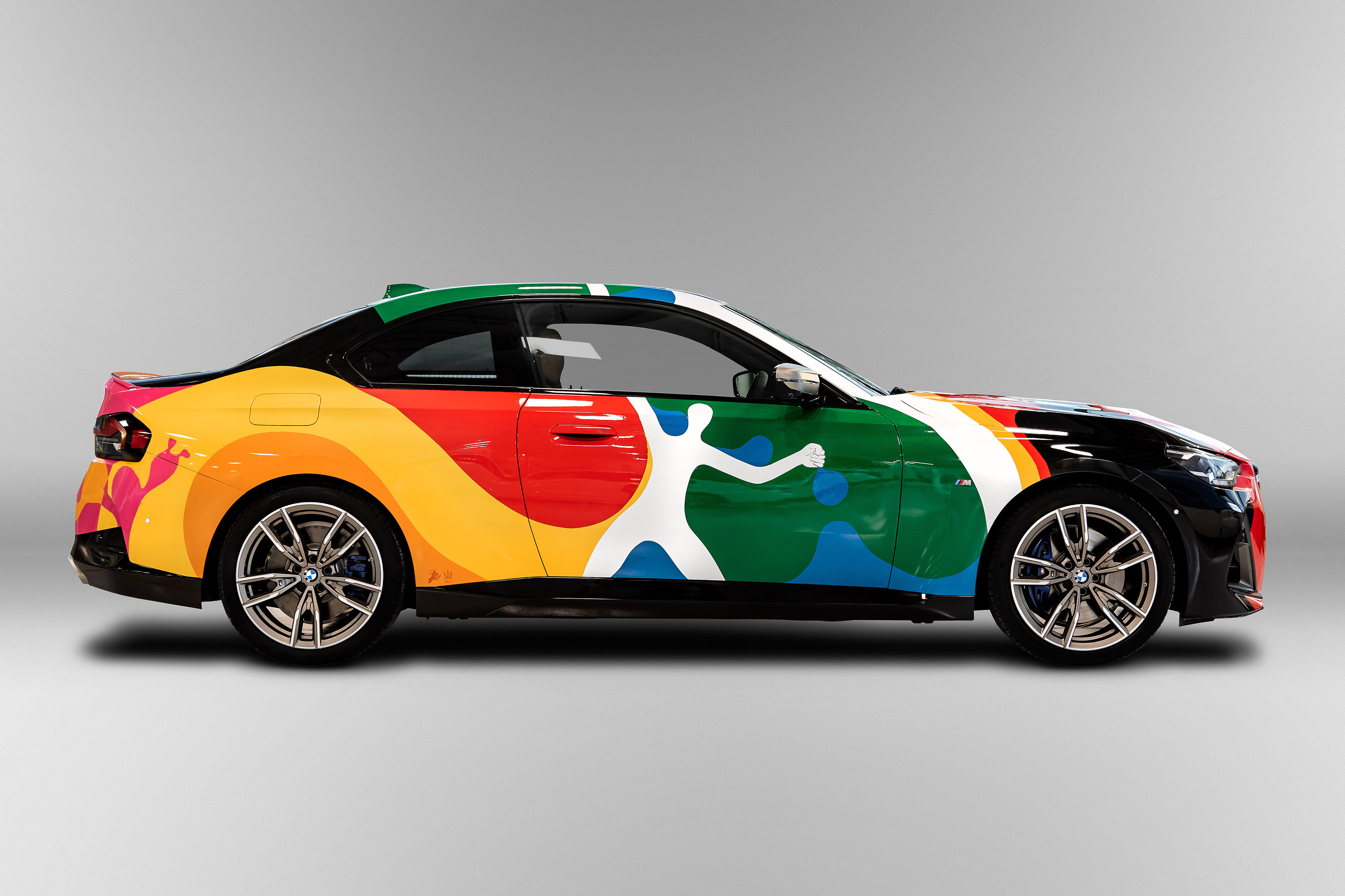 New BMW 2 Series Coupe turned into a piece of art